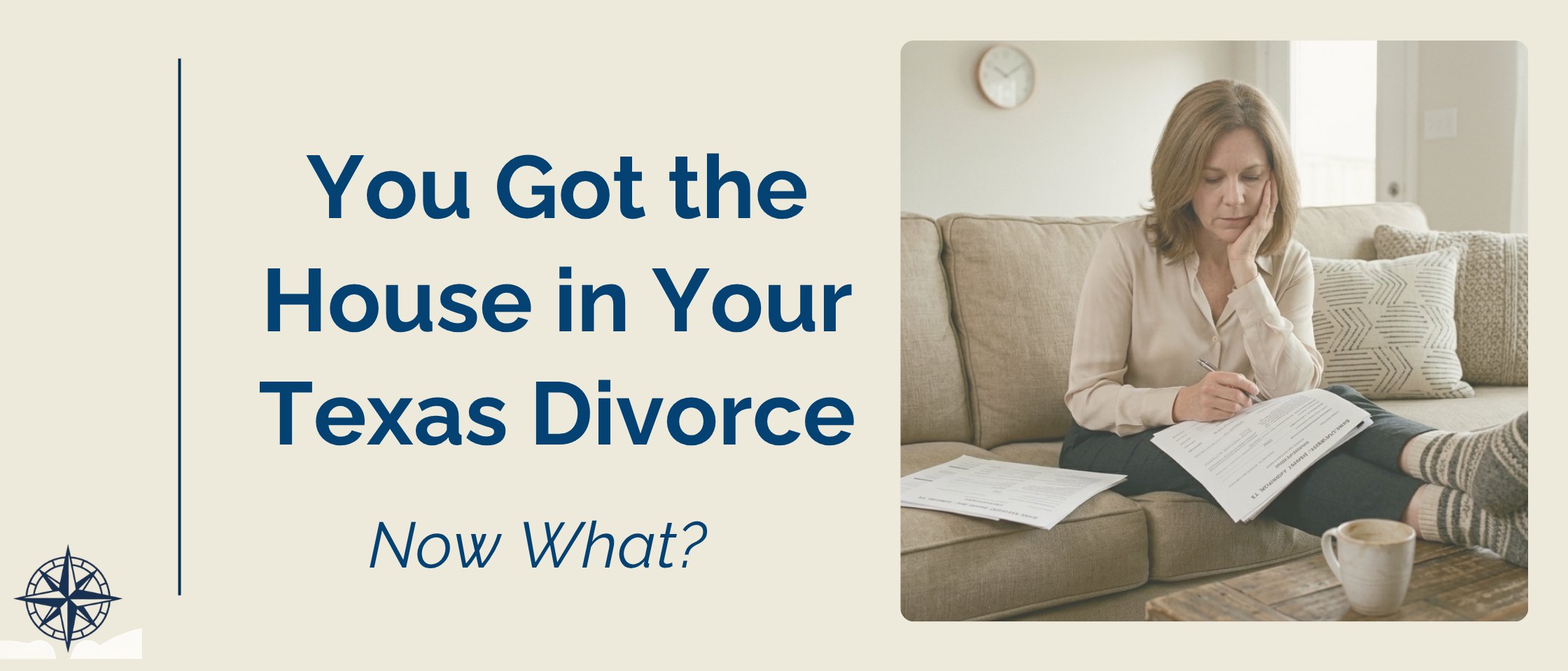 got house Texas divorce, refinancing, refinance, qualify for mortgage, keep the house