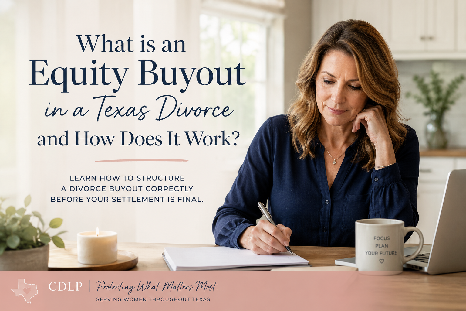 Equity buyout in a Texas divorce — Elizabeth Rose Certified Divorce Lending Professional Texas