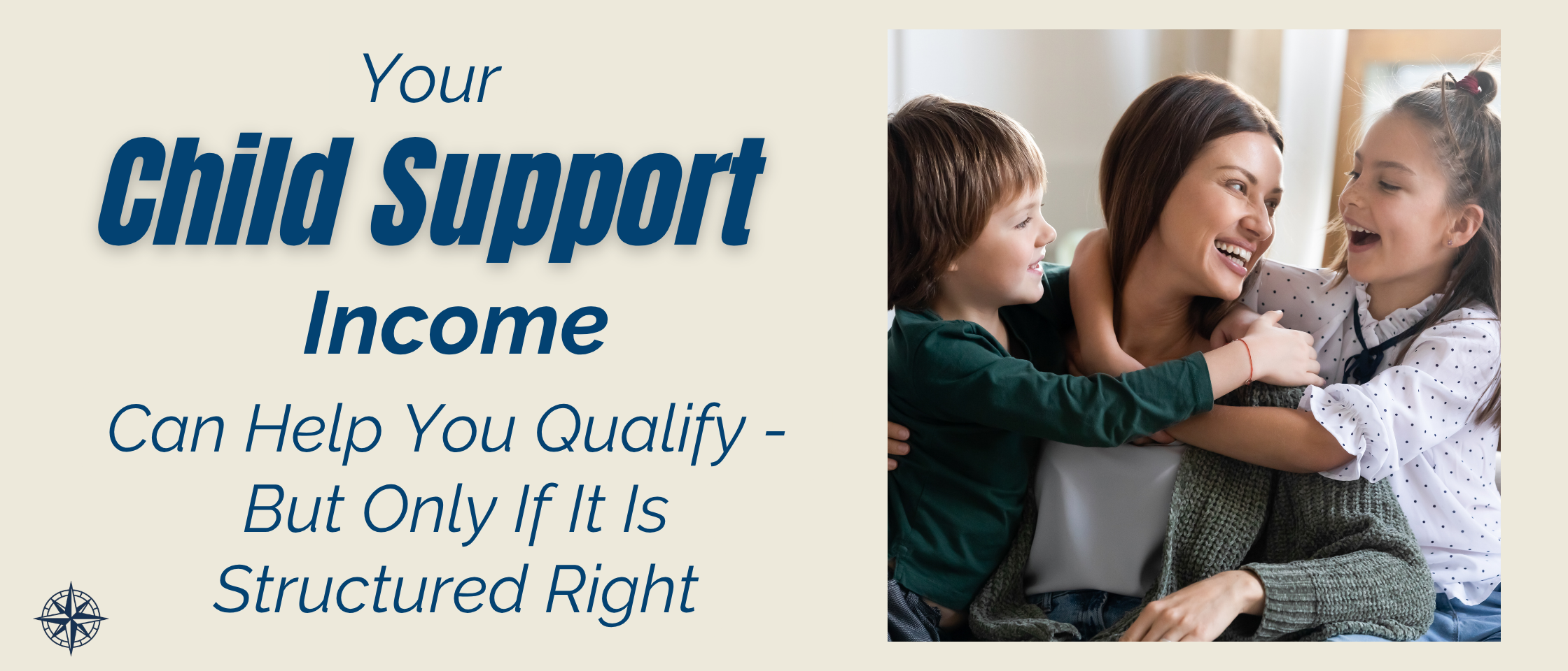 using child support income qualify mortgage Texas, use child support income to qualify for a mortgage, reviewing child support and mortgage documents, qualifying for home loan after divorce
