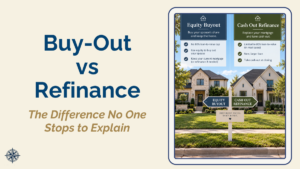 vs refinance in a divorce settlement